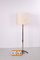 Vintage German Brass Floor Lamp with Cast Iron Base, 1960s, Image 3