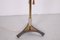Vintage German Brass Floor Lamp with Cast Iron Base, 1960s, Image 4