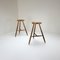 Danish Tripod Stools from Arne Hovmand-Olsen, 1940s, Set of 2 8