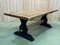 Large Oak Monastery Dining Table, 1950s 5