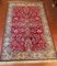 Tapis Mid-Century Rouge, Moyen-Orient 1