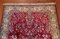 Roter orientalischer Mid-Century Teppich 2