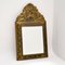 Antique Victorian Brass Mirror 2