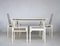 Dining Table & Chairs Set in the Style of Gerrit Rietveld, 1980s, Set of 5 1