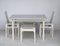 Dining Table & Chairs Set in the Style of Gerrit Rietveld, 1980s, Set of 5 3