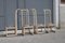 White Bamboo High Back Chairs from Vivai del Sud, 1970s, Set of 4 6