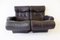 Leather Sofalette / Modular 2-Seater Sofa by Otto Zapf, 1970s, Image 7