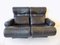 Leather Sofalette / Modular 2-Seater Sofa by Otto Zapf, 1970s, Image 10