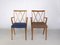Vintage Walnut Carver Dining Chairs by A. A. Patijn for Zijlstra Joure, 1950s, Set of 2 2