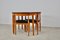Mid-Century Teak Dining Table & Chairs Set by Hans Olsen for Frem Røjle, Set of 5 2