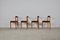Mid-Century Teak Dining Table & Chairs Set by Hans Olsen for Frem Røjle, Set of 5 14