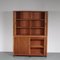 Wooden Highboard with Tambour Doors, 1950s, Image 6