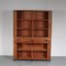 Wooden Highboard with Tambour Doors, 1950s, Image 8