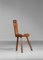 French Oak Tripod Chairs by Charlotte Perriand, Set of 2 9