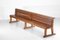 Large Solid Oak French Church Benches, 1960s, Set of 2 10