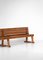 Large Solid Oak French Church Benches, 1960s, Set of 2, Image 19