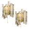 Ice Glass Wall Sconce, 1970s 2