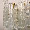 Large Modern Three-Tiered Ice Glass Chandelier from Kalmar, Image 10