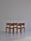 Model 1572 Dining Chairs by Karl Schroeder for Fritz Hansen, Denmark, 1930s, Set of 5, Image 2