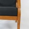 Mid-Century Biedermeier Style Cherrywood Wingback Chair 4