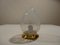 Opalescent Glass & Brass Lamp, 1950s 6