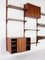 Rosewood Wall Unit by Poul Cadovius for Cado Denmark, 1960s, Image 3