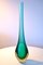 Italian Green Murano Glass Vase by Flavio Poli for Seguso Vetri d'Arte, 1960s 2