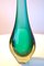 Italian Green Murano Glass Vase by Flavio Poli for Seguso Vetri d'Arte, 1960s 3