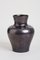 Schwarze Vase von Robert Picault, 1950er 2