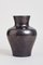 Schwarze Vase von Robert Picault, 1950er 4