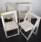 Chaises Pliantes Mid-Century par Aldo Jacober, Set de 4 7