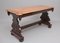 Walnut Library Table, 1800s 1