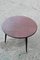 Round Rosewood Coffee Table with Brass Base from Cassina, 1950s, Image 6