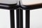 Black Troika Stool or Side Table by Vonnegut / Kraft 4