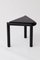 Black Troika Stool or Side Table by Vonnegut / Kraft 1