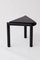 Black Troika Stool or Side Table by Vonnegut / Kraft, Image 1