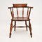 Antique Victorian Elm Windsor Chair, Image 2