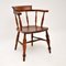 Antiker Viktorianischer Windsor Stuhl aus Ulmenholz 1