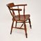 Antique Victorian Elm Windsor Chair, Image 9