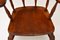 Antiker Viktorianischer Windsor Stuhl aus Ulmenholz 8
