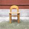 Italian Beech & Vienna Straw Dining Chairs, 1980s, Set of 4, Image 5