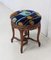 Large Antique Louis XV Style Walnut Piano Stool, 1900s 3