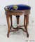 Large Antique Louis XV Style Walnut Piano Stool, 1900s 35