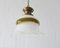 Murano Glass & Brass Ceiling Lamp from Peill & Putzler, 1970s 4