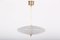Mid-Century Swedish Brass Ceiling Lamp by Carl Fagerlund for Orrefors 1