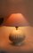 Conchiglia Ceramic Shell Table Lamp, Italy, 1970s 7