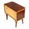 Mid-Century Walnut & Burr Nightstand by Paolo Buffa for Consorzio Esposizione Mobili Cantù, 1950s 6