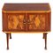 Mid-Century Walnut & Burr Nightstand by Paolo Buffa for Consorzio Esposizione Mobili Cantù, 1950s 2