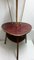 Beech, Formica & Brass Tiered Table, 1960s, Image 3