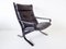 Black Siesta Lounge Chair by Ingmar Relling for Westnofa, 1960s 1